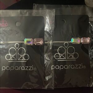 NWT 2 Pink & Iridescent Hair Clips(Last Set)
